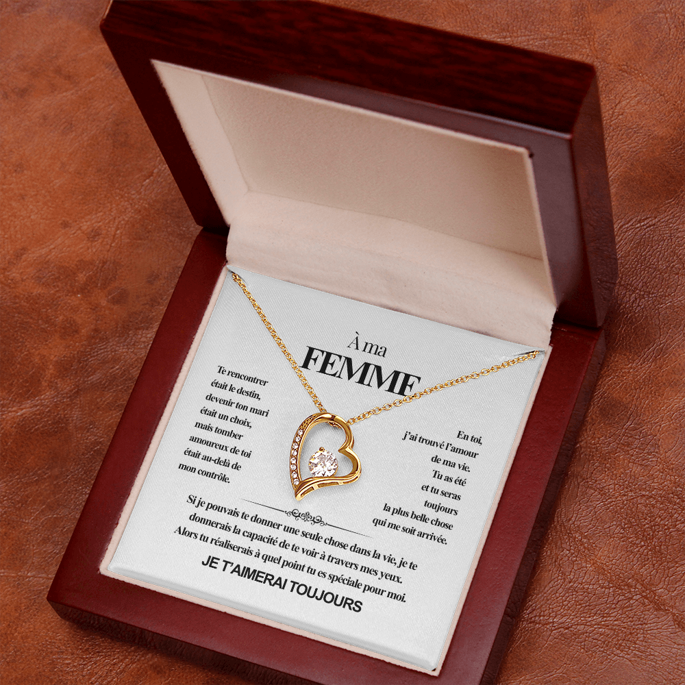 « Coffret « À ma femme – Je t’aime pour toujours »