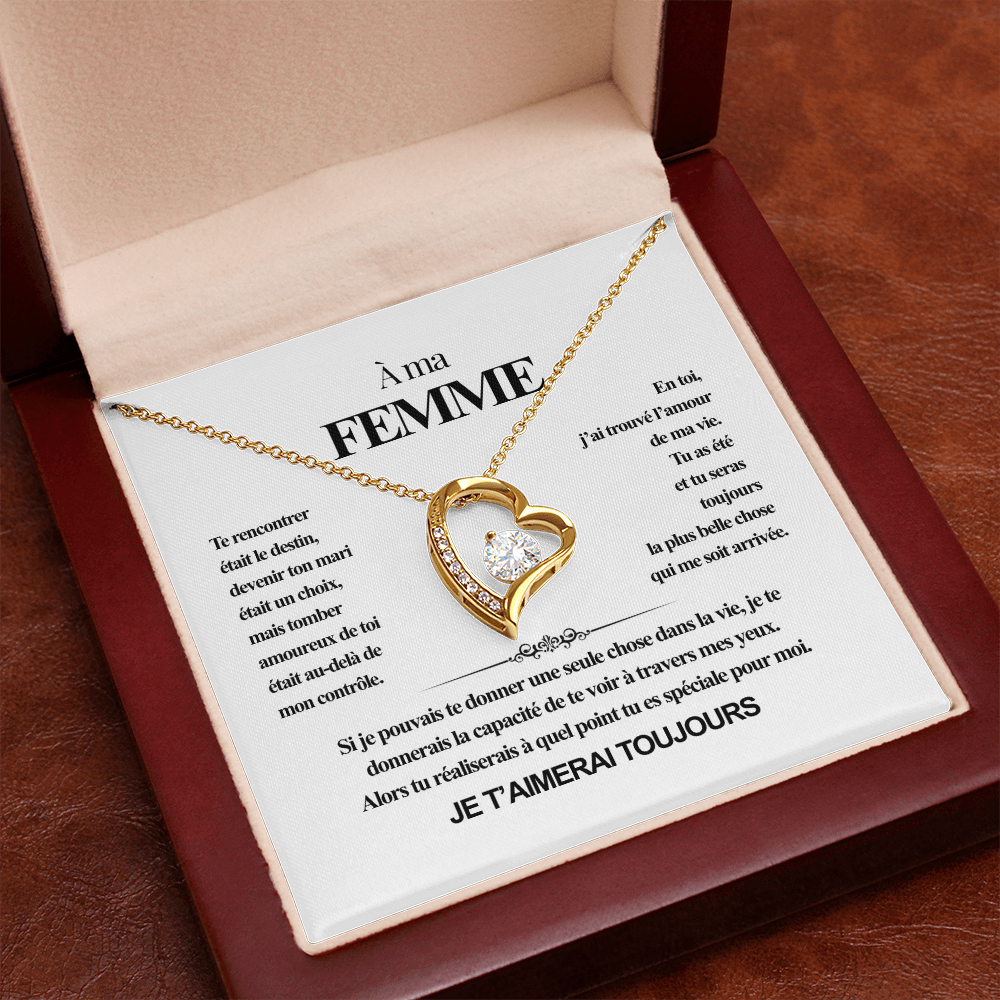 « Coffret « À ma femme – Je t’aime pour toujours »